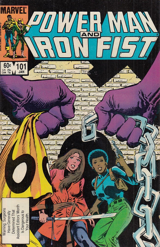 FL- POWER MAN AND IRON FIST N.101-- MARVEL COMICS USA- 1984- S- PBX