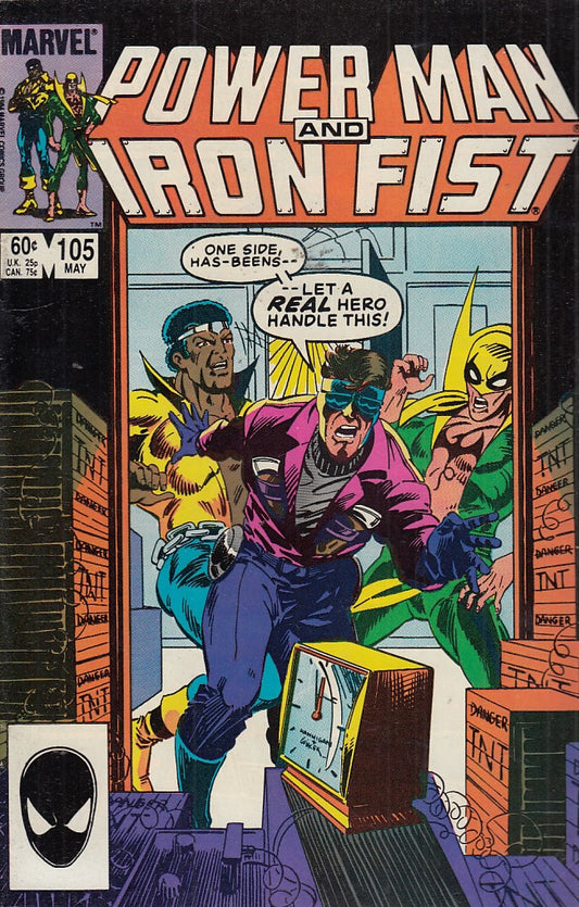 FL- POWER MAN AND IRON FIST N.105-- MARVEL COMICS USA- 1984- S- PBX