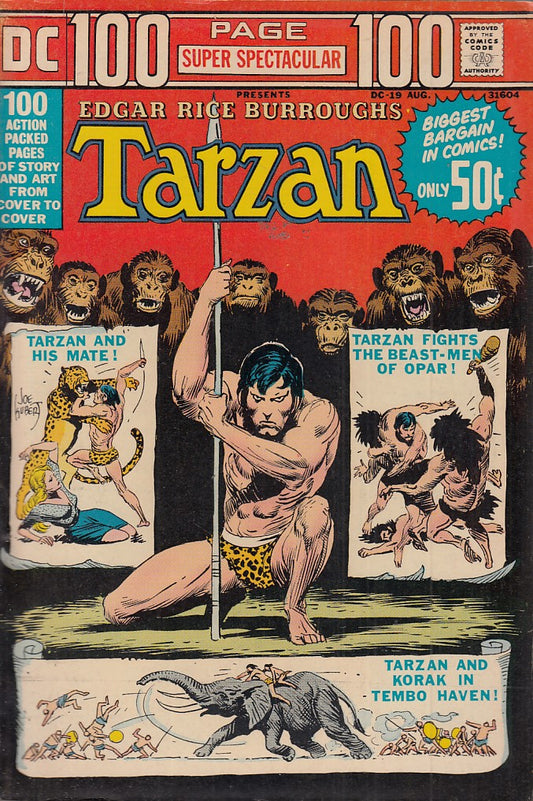 FL- TARZAN N.19 DC 100 -- DC COMICS USA - 1973 - S - PBX