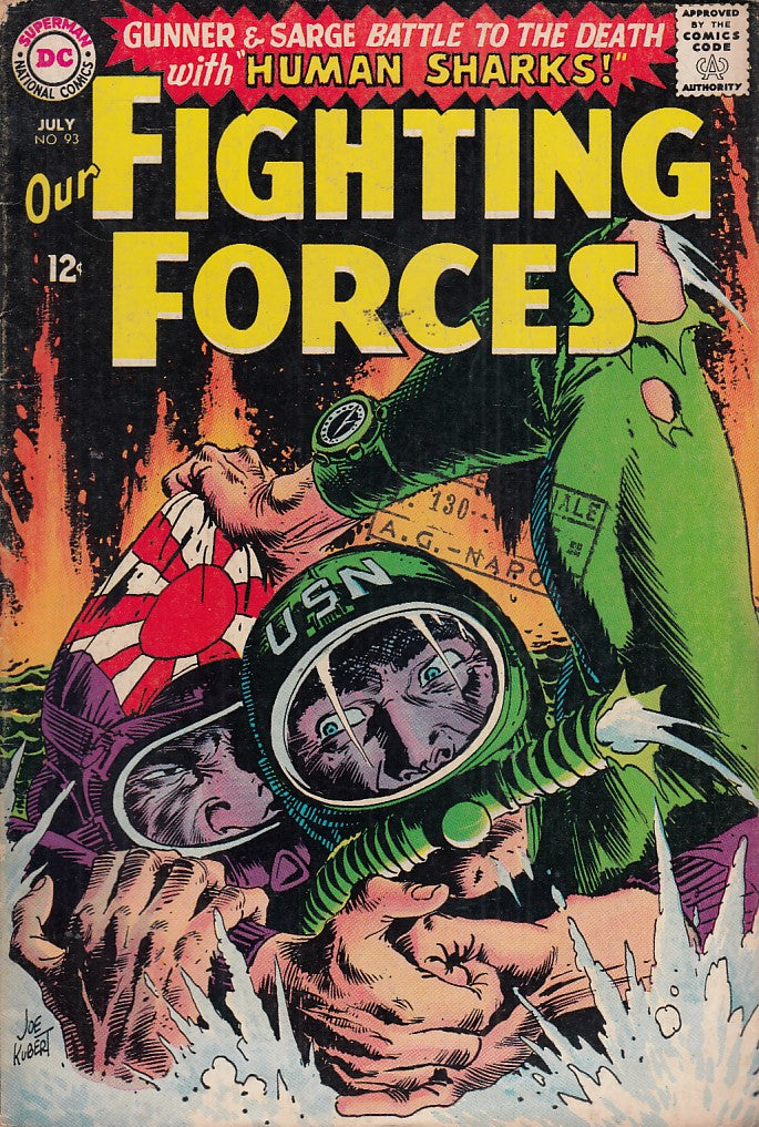 FL- OUR FIGHTING FORCES N.93 -- DC COMICS USA - 1965- S- NMX477