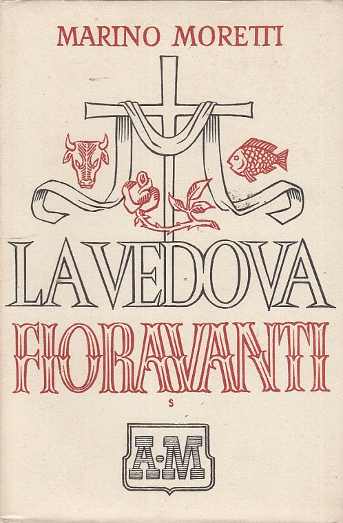 LN- LA VEDOVA FIORAVANTI- MORETTI- MONDADORI--- 1944- B- ZDS191