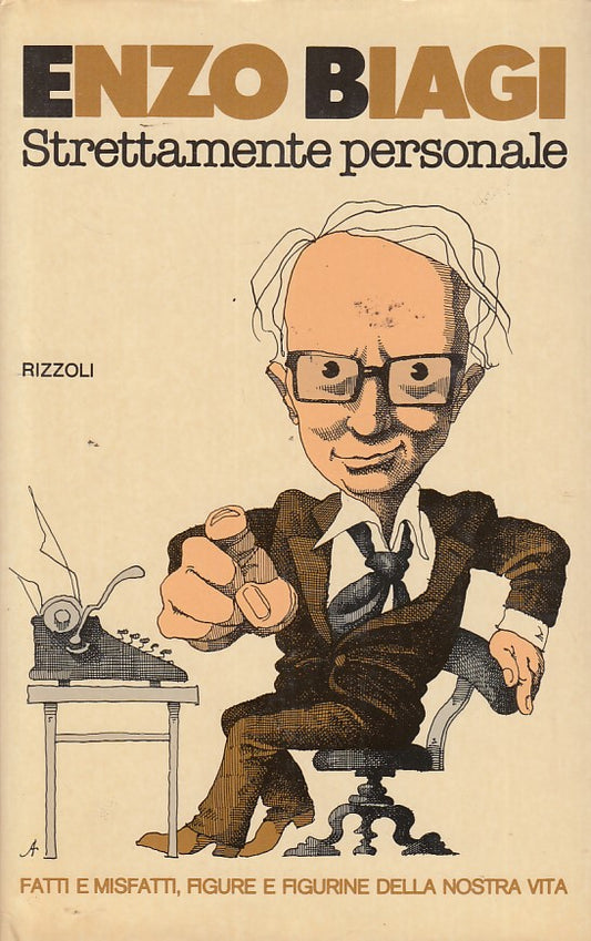 LZ- STRETTAMENTE PERSONALE- BIAGI- RIZZOLI--- 1977- CS- ZDS447