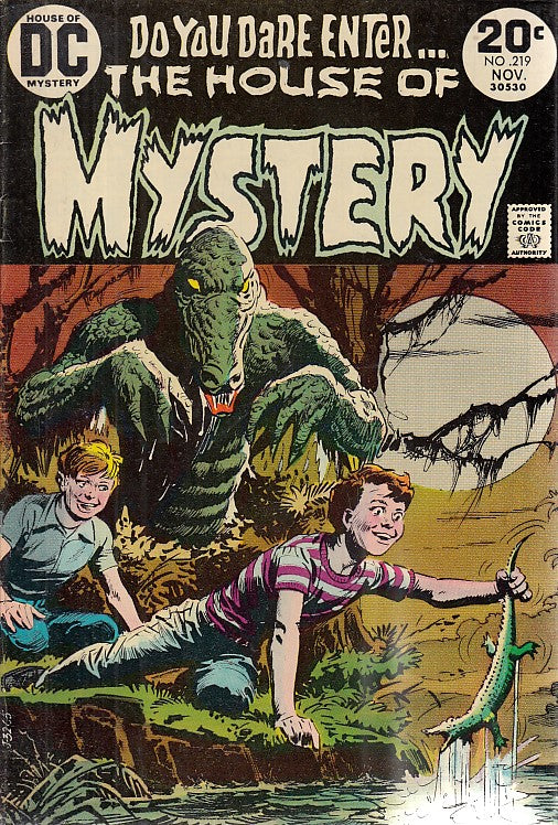 FL- THE HOUSE OF MYSTERY N.219 -- DC COMICS USA - 1973 - S - PCX