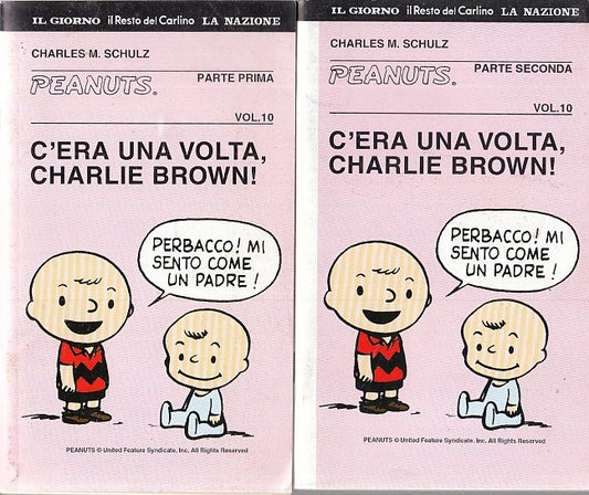 FC- PEANUTS VOL.10 C'ERA UNA VOLTA CHARLIE BROWN 1/2 - SCHULZ -- 2000 - S - PCX