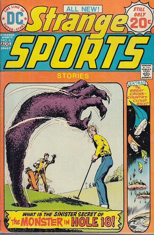 FL- STRANGE SPORTS N.6 -- DC COMICS USA - 1974 - S - PCX