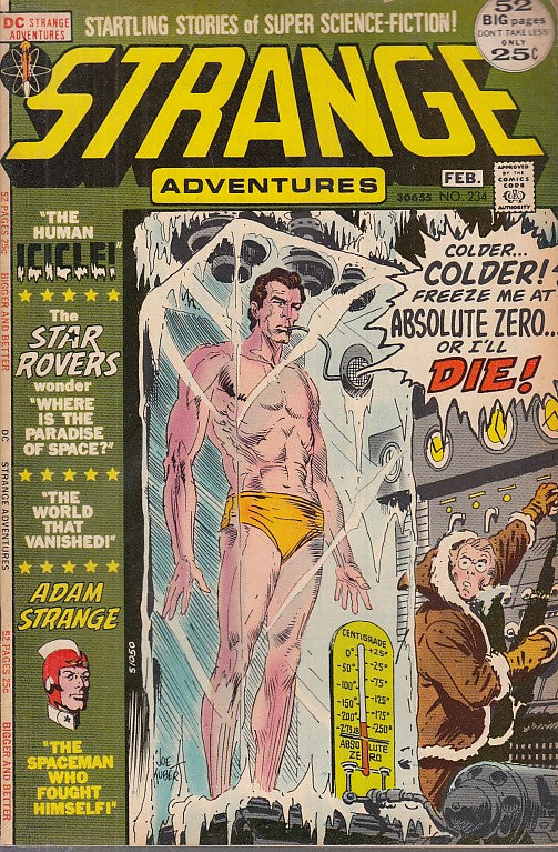 FL- STRANGE ADVENTURES N.234 -- DC COMICS USA - 1971 - S - PCX