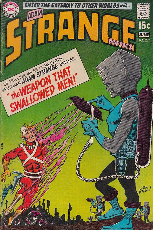 FL- ADAM STRANGE ADVENTURES N.224 -- DC COMICS USA - 1970 - S - PCX