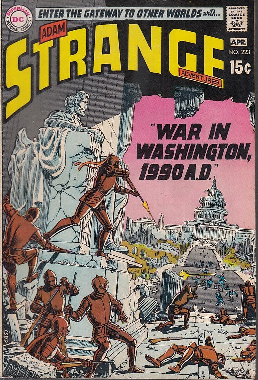 FL- ADAM STRANGE ADVENTURES N.223 -- DC COMICS USA - 1970 - S - PCX