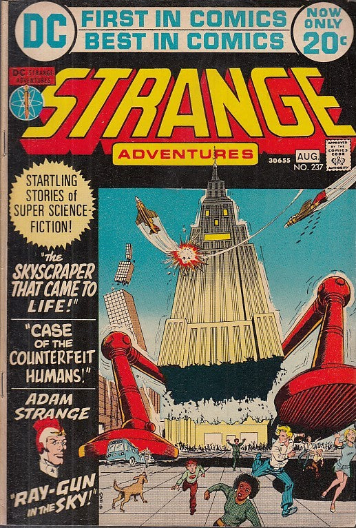 FL- STRANGE ADVENTURES N.237 -- DC COMICS USA - 1972 - S - PCX