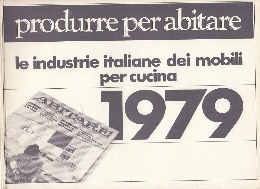 LZ- ABITARE INDUSTRIE ITALIANE MOBILI PER CUCINA-- SEGESTA --- 1979 - B - ZDS508