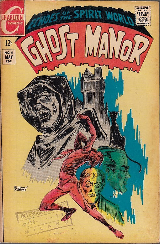 FL- GHOST MANOR N.6 -- CHARLTON COMICS USA - 1969 - S - PDX