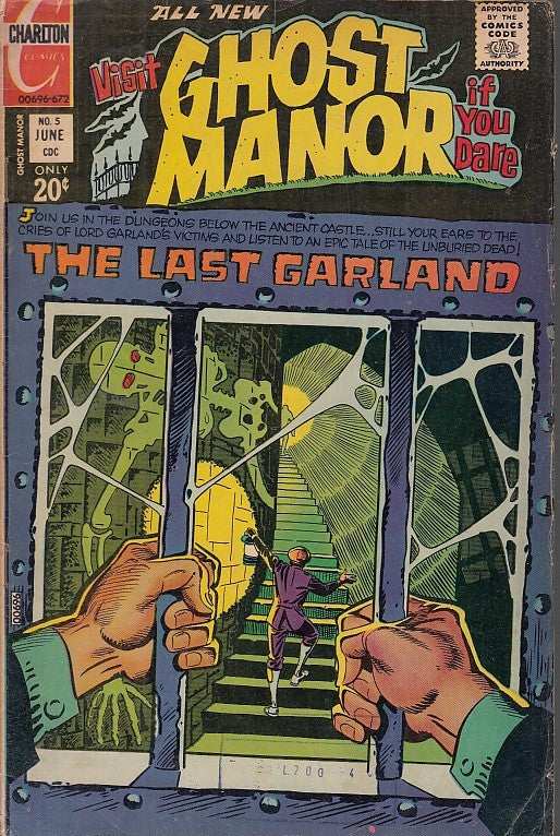 FL- GHOST MANOR N.5 -- CHARLTON COMICS USA - 1972 - S - PDX