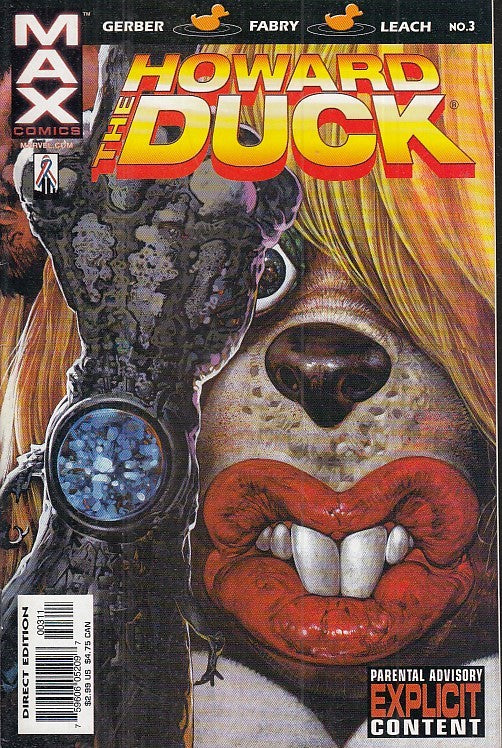 FL- THE HOWARD DUCK N.3 -- MARVEL MAX COMICS USA - 2002 - S - PFX