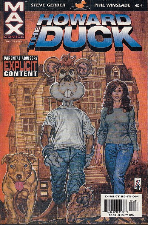 FL- THE HOWARD DUCK N.4 -- MARVEL MAX COMICS USA - 2002 - S - PFX