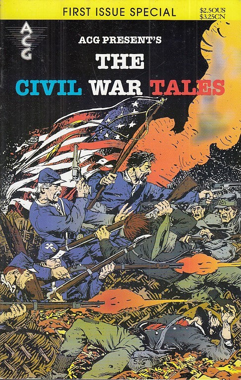 FL- THE CIVIL WAR TALES FIRST ISSUE SPECIAL -- ACG COMICS USA - 1988 - S- PFX