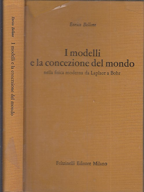 LZ- MODELLI CONCEZIONE MONDO FISICA MODERNA LAPLACE- BELLONE---- 1973- CS- XDS19