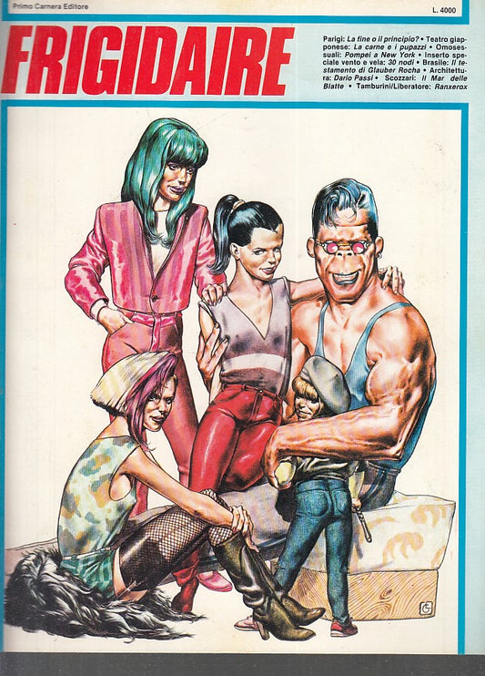 FR- RIVISTA FRIGIDAIRE N.31 -- PRIMO CARNERA - 1983 - S - PBX