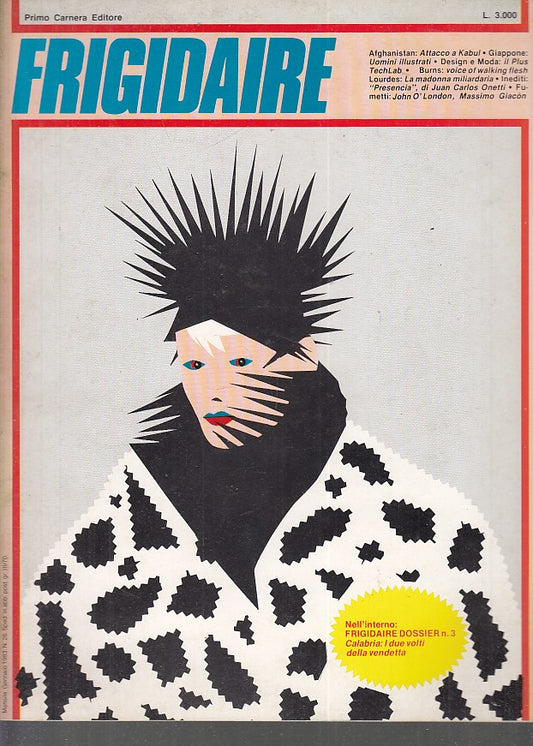 FR- RIVISTA FRIGIDAIRE N.26 -- PRIMO CARNERA - 1983 - S - PBX