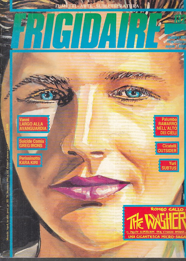 FR- RIVISTA FRIGIDAIRE N.132 -- PRIMO CARNERA - 1991 - S - PFX
