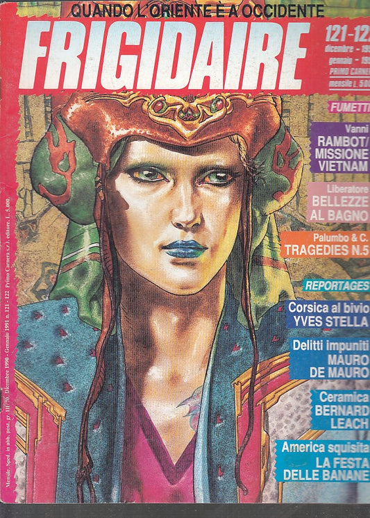 FR- RIVISTA FRIGIDAIRE N.121/122 -- PRIMO CARNERA - 1991 - S - PFX