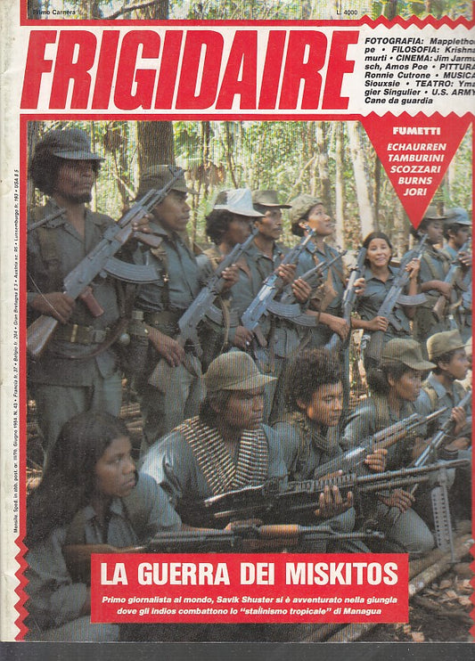 FR- RIVISTA FRIGIDAIRE N.43 -- PRIMO CARNERA - 1984 - S - PFX