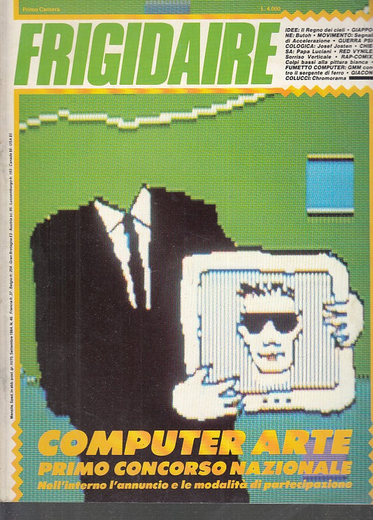 FR- RIVISTA FRIGIDAIRE N.46 -- PRIMO CARNERA - 1984 - S - PFX