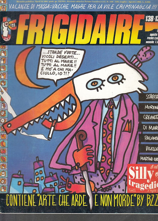FR- RIVISTA FRIGIDAIRE N.138/139 -- PRIMO CARNERA - 1991 - S - PFX