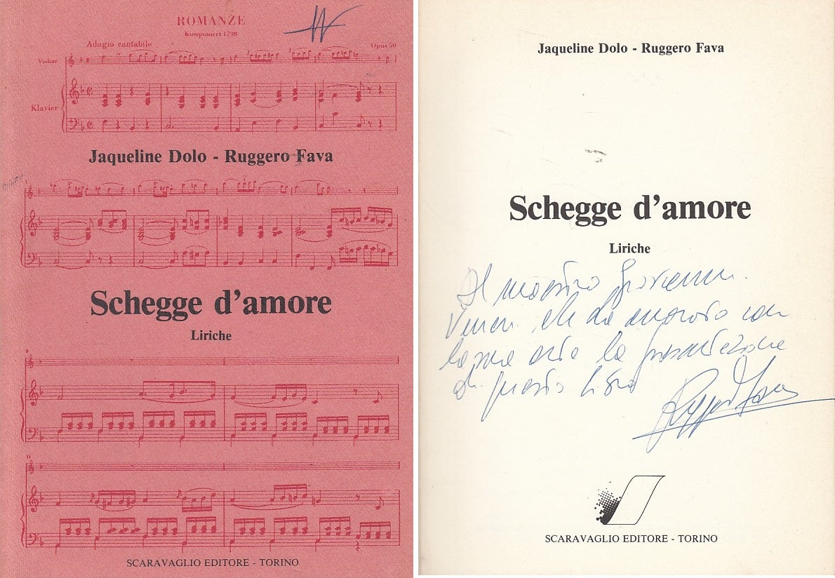 LN- SCHEGGE D'AMORE LIRICHE - DOLO FAVA - SCARAVAGLIO --- 1983 - B - YDS470