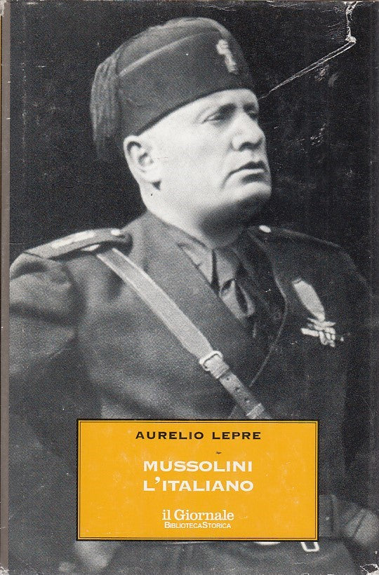 LZ- MUSSOLINI L'ITALIANO- LEPRE- IL GIORNALE--- 1995- CS- ZDS604