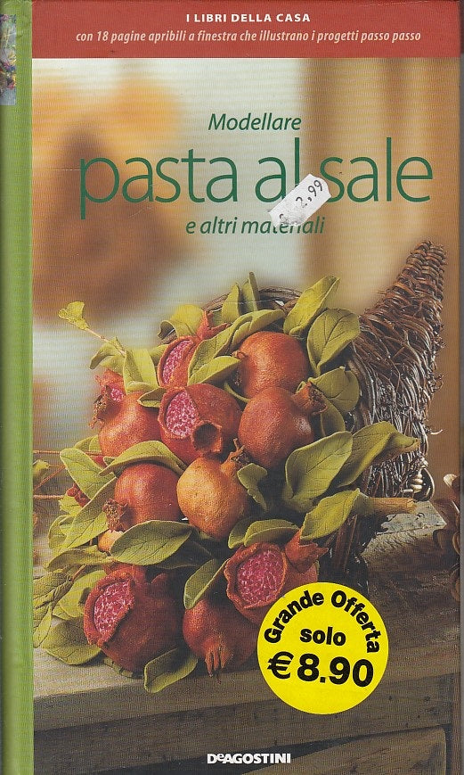 LZ- MODELLARE LA PASTA AL SALE E ALTRI MATERIALI-- DeAGOSTINI--- 2003- C- YDS506