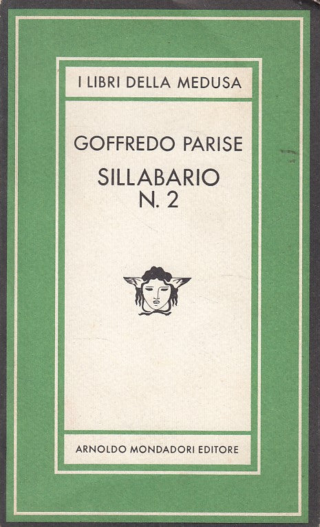 LZ- SILLABARIO N.2 - PARISE - MONDADORI - LIBRI MEDUSA -- 1982 - B - ZDS671