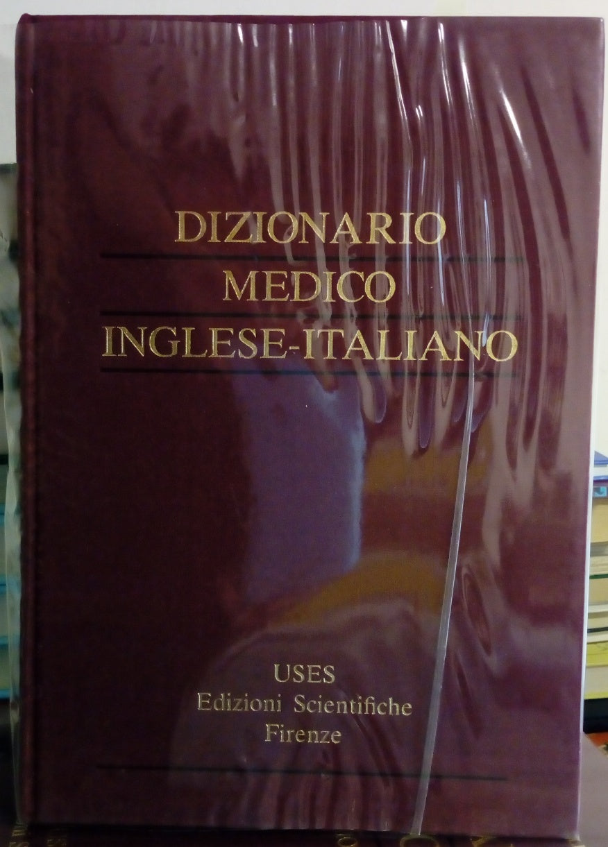 LZ- DIZIONARIO MEDICO INGLESE ITALIANO -- USES UTET --- 1990 - CS - ZDS319