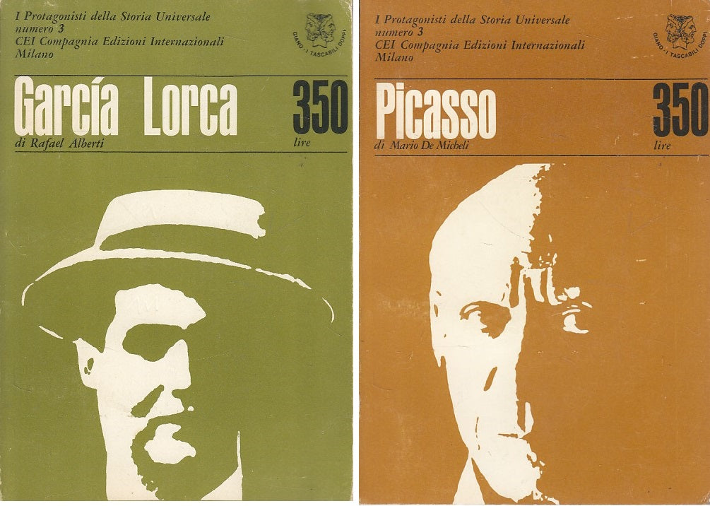 LS- GARCIA LORCA PICASSO - ALBERTI DE MICHELI - CEI --- 1966 - B - ZDS480