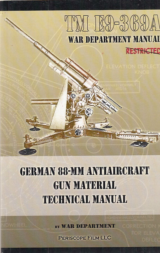 LM- GERMAN 88 M ANTIAICRAFT GUN MATERIAL-- PERISCOPE FILM--- 2013- B- ZDS52