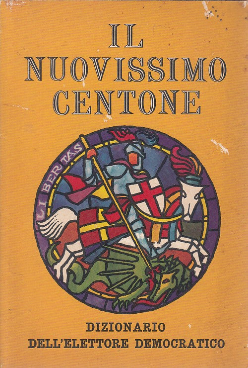 LZ- NUOVISSIMO CENTONE DIZIONARIO ELETTORE DEMOCRATICO-- SPES--- 1963- B- ZDS271