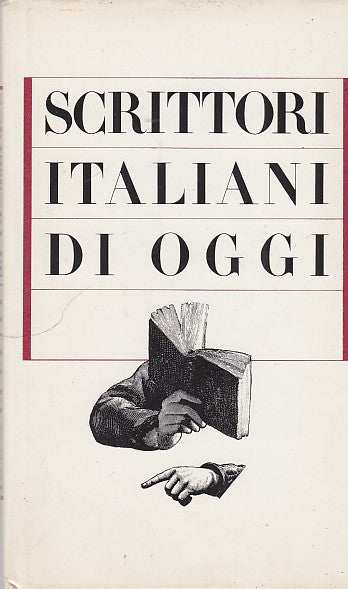 LZ- SCRITTORI ITALIANI DI OGGI- FONSECA- CDE--- 1989- CS- ZFF92