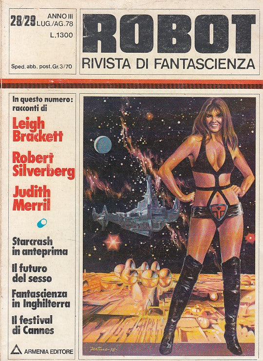 LN- ROBOT N.28/29 RIVISTA DI FANTASCIENZA -- ARMENIA --- 1978 - B - ZDS482