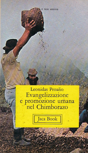 LS- EVANGELIZZAZIONE PROMOZIONE UMANA CHIMBORAZO-- JACA BOOK--- 1976- B - ZDS482