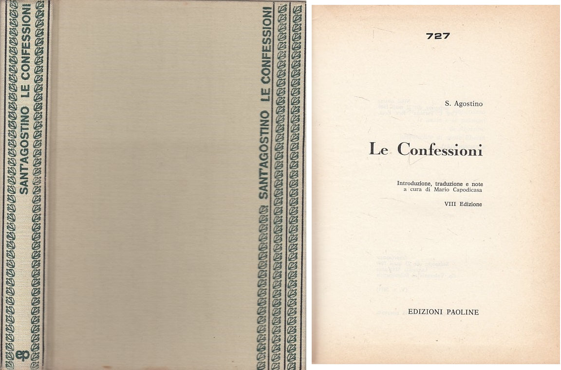 LD- SANT'AGOSTINO CONFESSIONI -- PAOLINE --- 1967 - C - YDS583