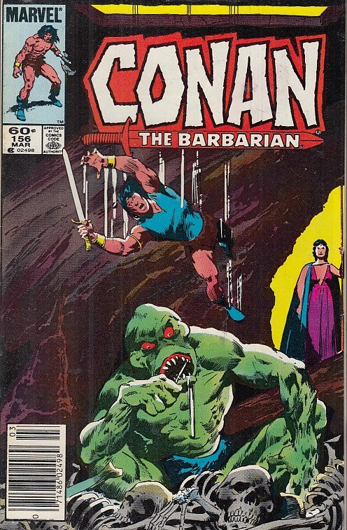 FL- CONAN THE BARBARIAN N.156 -- MARVEL COMICS USA - 1984 - S - PQX