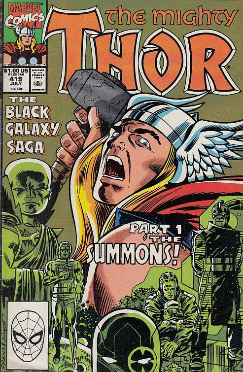 FL- THE MIGHTY THOR N.419 -- MARVEL COMICS USA - 1990 - S - PQX