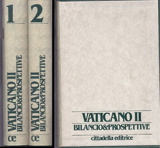 LD- VATICANO II BILANCIO PROSPETTIVE 2 VOLUMI - LATOURELLE ---- 1988 - CS- XFS29