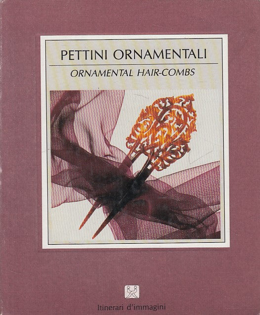 LZ- PETTINI ORIENTALI ORNAMENTAL HAIR COMBS -- BE MA --- 1992 - B - YDS590