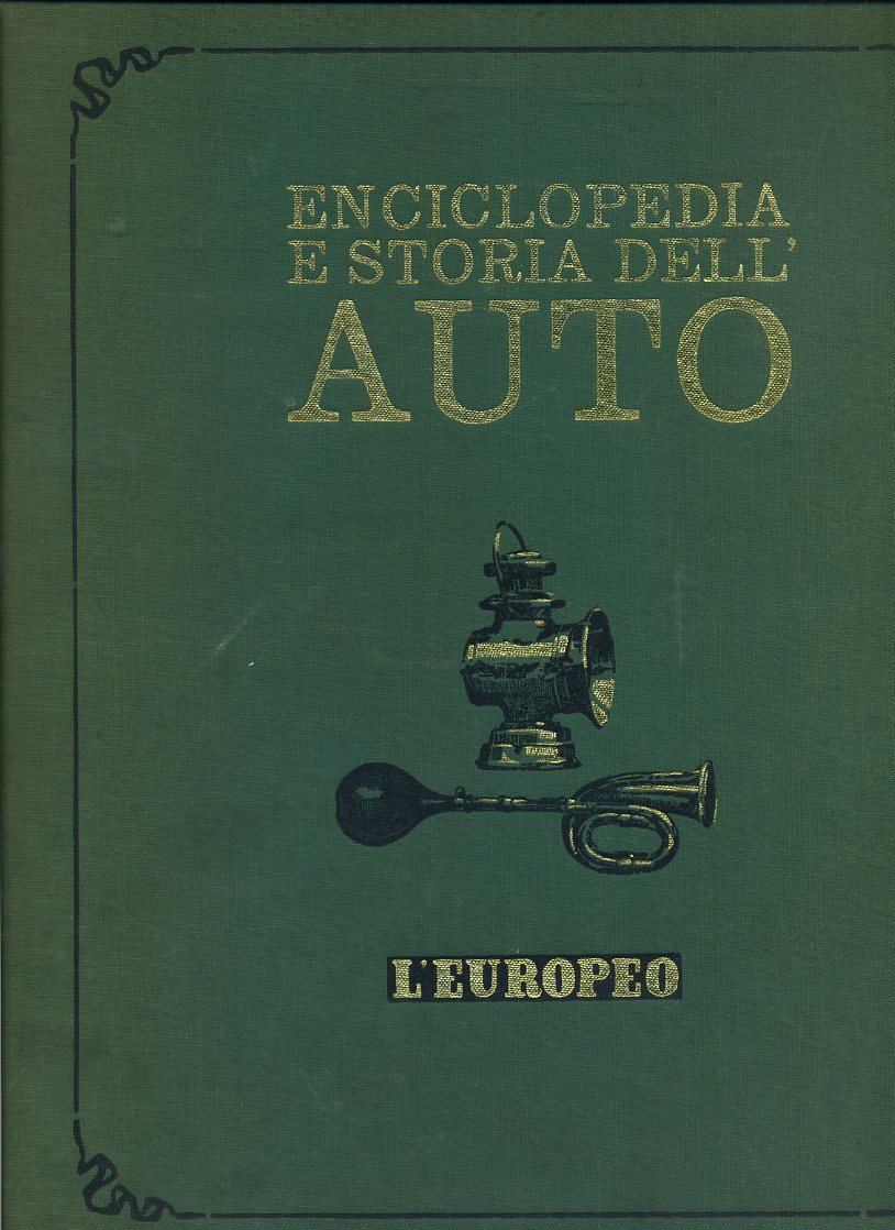 LZ- ENCICLOPEDIA E STORIA DELL'AUTO -- L'EUROPEO --- 1968 - C - YFS616