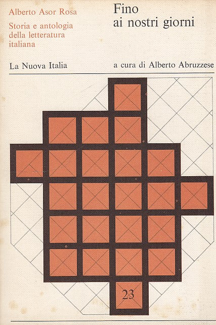 LZ- STORIA LETTERATURA ITALIANA NOSTRI GIORNI-- NUOVA ITALIA--- 1976- B- ZFF264