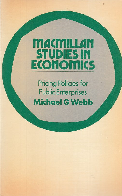 LZ- PRICING POLICIES FOR PUBLIC ENTERPRISES- WEBB- MACMILLAN--- 1976- B- ZFF268