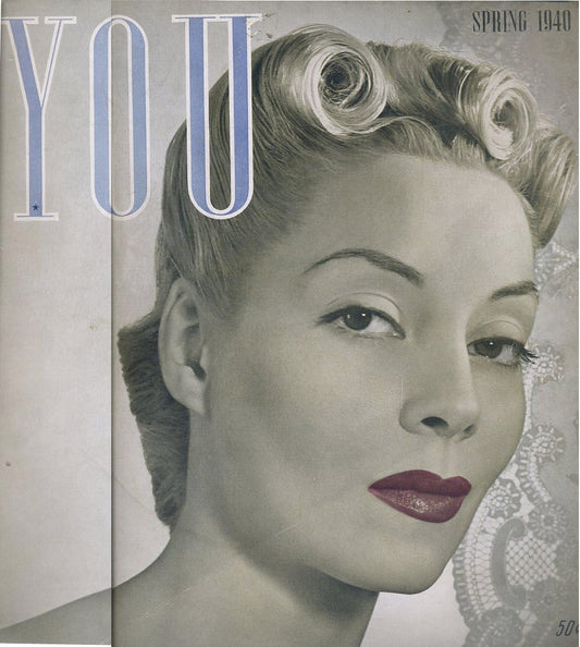 LR- RIVISTA FEMMINILE MAGAZINE YOU SPRING 1940 -- HARRINGTON --- 1940- B- YFS133