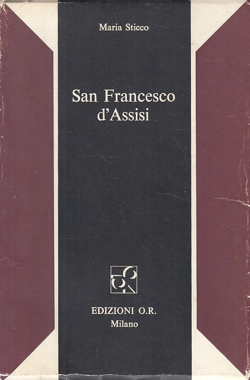 LD- SAN FRANCESCO D'ASSISI - STICCO - O.R. - FRANCESCANA -- 1975 - B - ZFS27