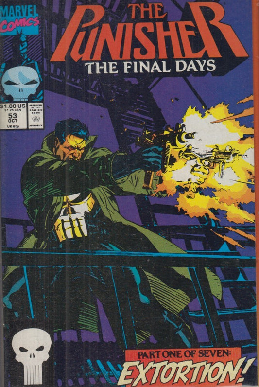 FL- THE PUNISHER 52/59 THE FINAL DAYS 1/7 -- MARVEL COMICS USA - 1991 - S - NQX