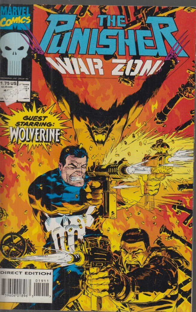 FL- THE PUNISHER WAR ZONE N.19 IN LINGUA ORIGINALE -- MARVEL USA - 1993 - S- NQX